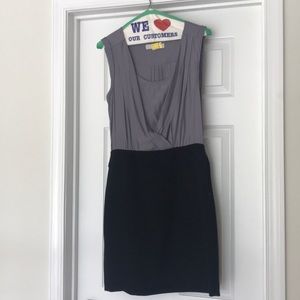 Adorable Loft draped top pencil skirt dress